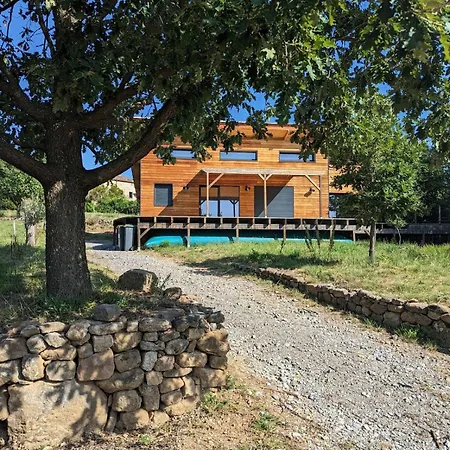 Maison Bois Au Calme * Ailhon